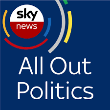 Logo for Sky News All Out Politics programme
